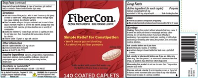 Fibercon 140ct (Fibercon 140ct Label   2026)